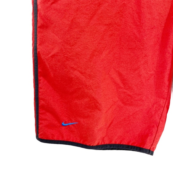 Nike Men’s Oversized Swim Trunks Bathing Suit Red - Picture 2 of 12